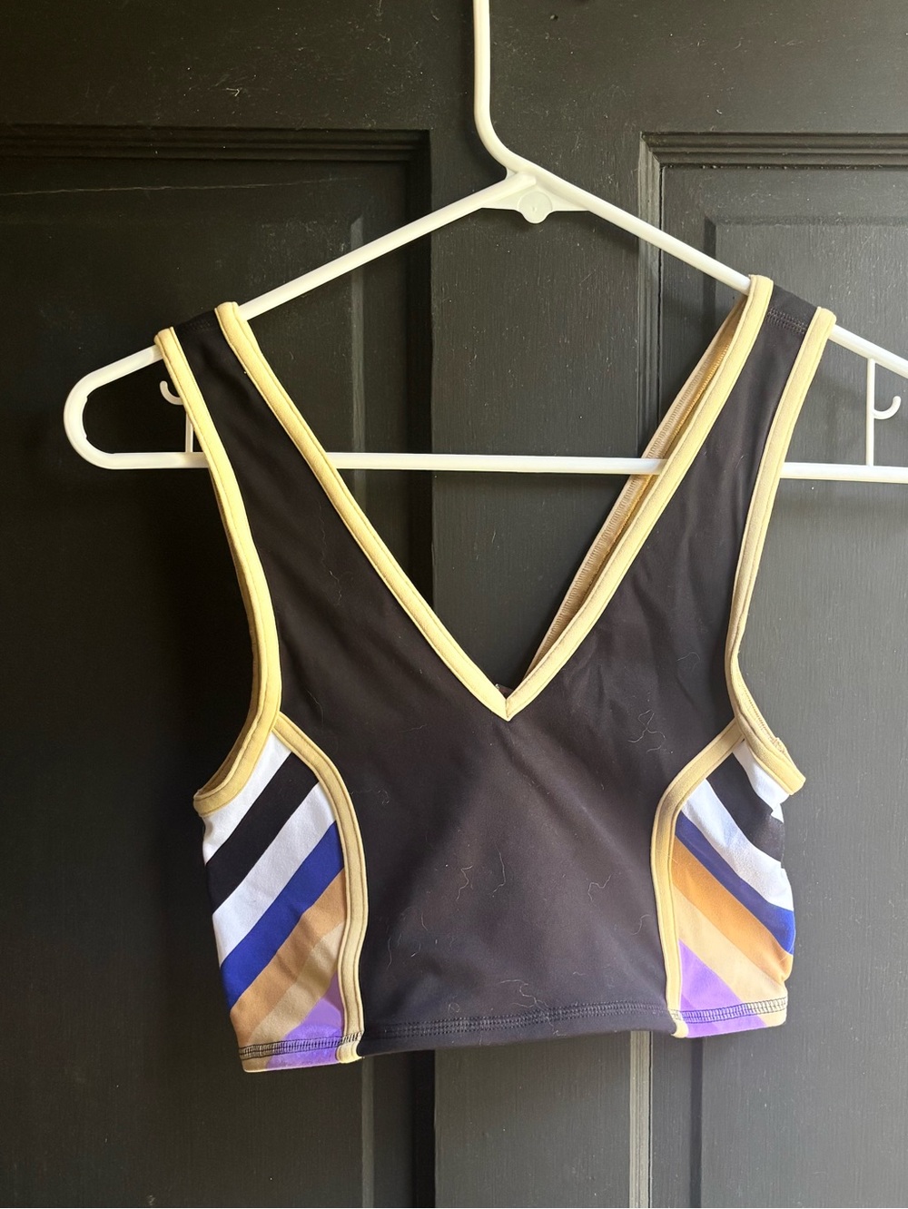 Never Better Colorblock Crop top from FP Movement by Free People size XS